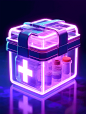 Midjourney 教程！9 组 3D 质感炫彩 ICON 制作思路