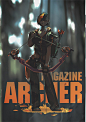 archer magazine, Ivan Pozdnyakov : cover