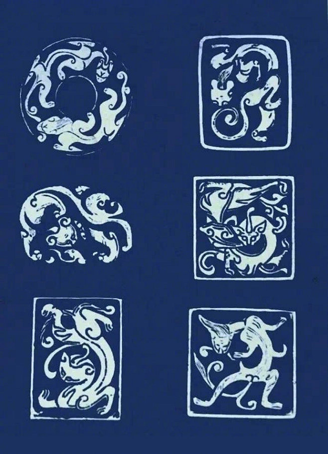 中国传统纹样。 ​​​​