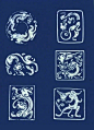 中国传统纹样。 ​​​​