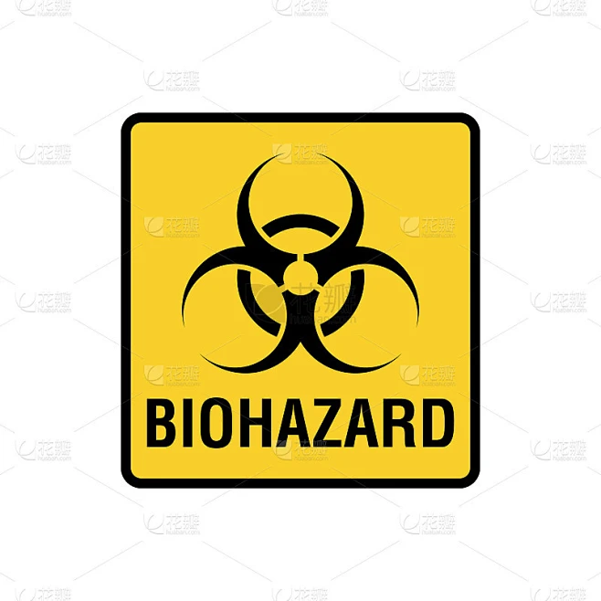 Biohazard Icon Vector Stock Illustration Design Te素材-花瓣网