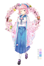 #东方project##西行寺幽幽子#東方Fashion [2]