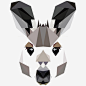 兔子高清素材 兔子头像 几何图形 动物 可爱兔子 小兔子 简约兔子 免抠png 设计图片 免费下载
