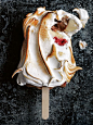 raspberry and chocolate toasted meringue popsicles from donna hay magazine issue <a class="pintag searchlink" data-query="%2387" data-type="hashtag" href="/search/?q=%2387&rs=hashtag" rel="nofollow"