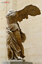 胜利女神雕像图片素材