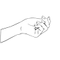 手的画法手部教程参考手姿势参考手动作手部动作手动作手画法