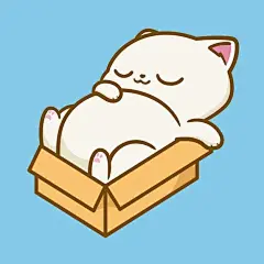 卡通可爱小猫咪插画矢量图设计素材