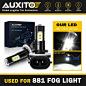 Image 1 - AUXITO 881 894 889 886 LED Fog Light Driving Bulbs DRL Lamp 6000K Super Bright