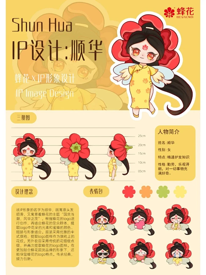 蜂花IP形象设计_1_婳花^O^_来自小红书网页版-花瓣网