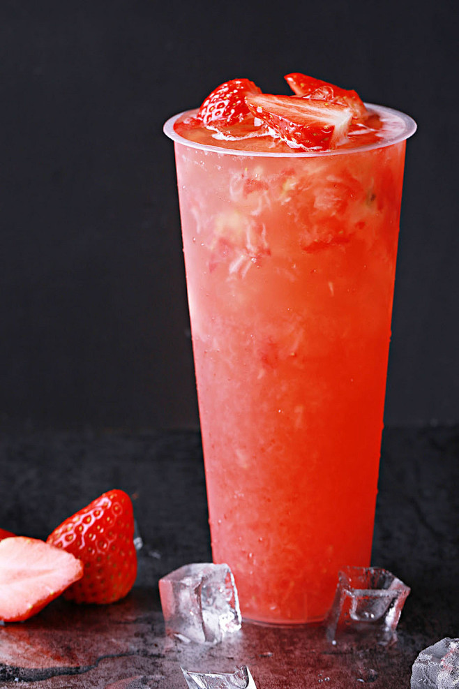 素材草莓奶茶图片高清草莓奶茶海报草莓多多奶茶草莓汁图片大全大图