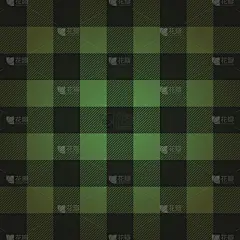 伐木工格子图案矢量插图