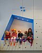 Coloured storage units that double as cubby-holes and hiding places for children feature in this Stockholm kindergarten by Swedish firm Rotstein Arkitekter.