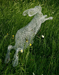 Alice wonderland theme too!!!!Chicken wire garden art....how would a person form this? Gorgeous, isn't it?