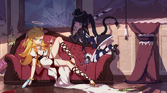 #panty&stocking fall...