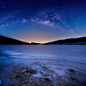 fine art galaxy Landscape lightroom Nature Photography  photoshop Sunrise Switzerland winter