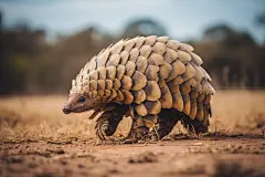 拒绝野味保护丘陵穿山甲