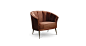 MAYA Armchair Mid Century Modern Furniture by BRABBU is perfect to be a center piece in a living room set