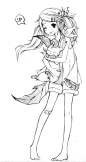 #线稿#漫画卡通人物绘画 平面 灵感 素材 二次元 
@冒险家的旅程か★