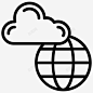 云连接云系统全球连接图标 设计图片 免费下载 页面网页 平面电商 创意素材