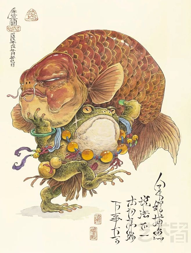 艺术者侯亚楠：手绘大神笔下的鬼神世界，网...