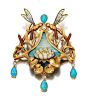 omgthatdress:

Brooch
G.R. Sandoz, 1900
Sotheby’s