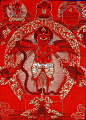 Garuda (Red Thangka)