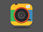 Lomo Camera iOS 7 Flat Icon
