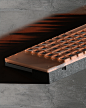 keyboard materials rendering industrial design  product