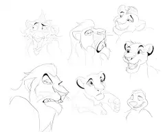 欧美动画卡通角色设计素材  卡通手绘