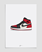 Image of ★ NEW ★<br>Air Jordan 1 Bred Toe