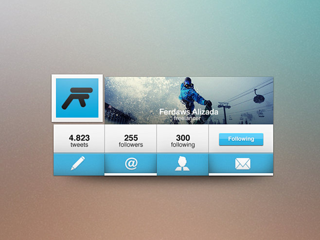 Twitter-widget