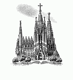 格鲁吉亚插画师TATIANA TRIKOZ的版画风格作品|插画|绘画-原创设计作品-蓝铅笔