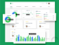 User Dashboard Concept management user sales profile plans payment graphs dashboard chart account clean