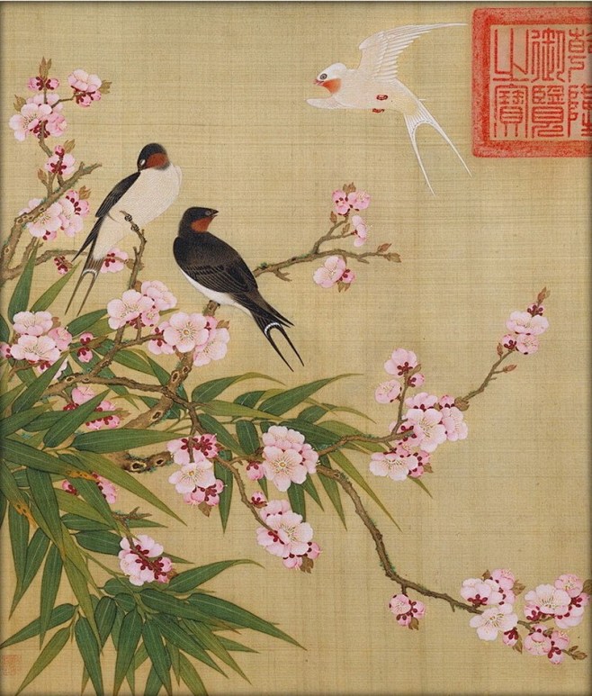 燕子工笔