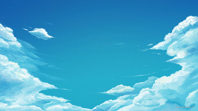 Blue Sky Background ...