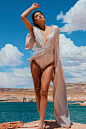 Lemuria 004 Bodysuit Silver Dress with Cape by Dani Watanabe – HARMONIA NY