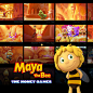 Maya the Bee 2 - Color Script, Simon Kopp : I had the chance to art direct the second feature length movie of the 'Maya the Bee' franchise with Flying Bark Productions for Studio 100 Media. My job was art directing the pre-production, the color script, th