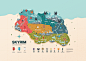 SKYRIM Infographic : As a massive fan of the Elder Scrolls Series game Skyrim, I created this infographic in my own illustration style.