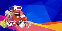 休闲时光电影院看电影PSD高清素材 电商 设计图片 免费下载 页面网页 平面电商 创意素材
