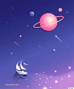 城市宇宙星球卫星AI矢量分层素材