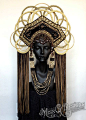 MADE TO ORDER Gold Empress Headdress by MissGDesignsShop on Etsy: 