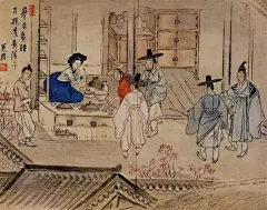 朝鲜的观念以前竟然这么开放——申润福作品欣赏！