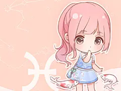 奇迹暖暖 十二星座官方Q版壁纸 双鱼