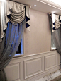 客厅窗帘装修效果图 2012年新款窗帘