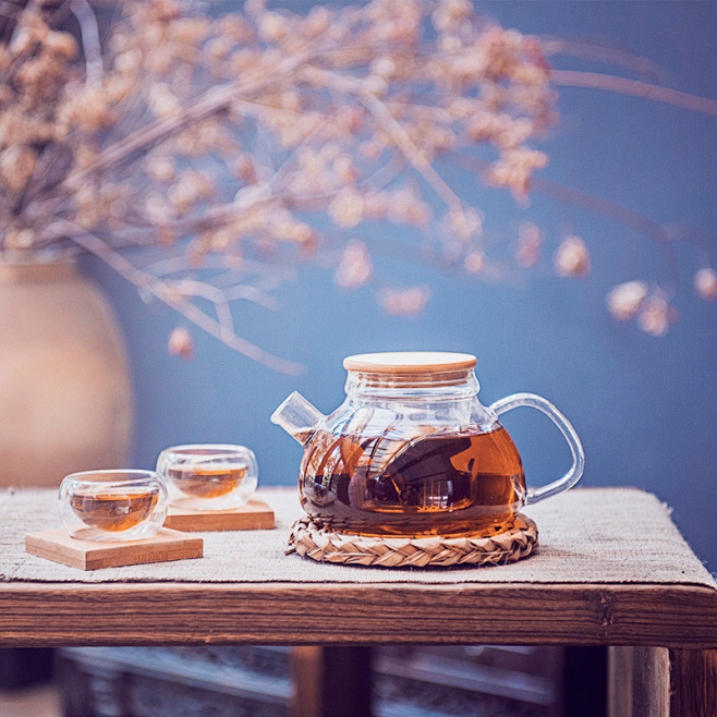 玻璃茶具|花茶茶具|耐热高温|红茶组合套...