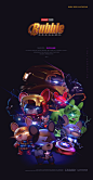 【Avengers: Endgame】BUBBLE系列插画 : BUBBLE