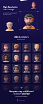 Facely - MetaPeople 3D Avatar - 3D Assets : Facely is a pack of custom 3D Avatar suitable for any Metaverse/MetaPeople Profile. Make your next product and project more stunning with 3D Icons.

Suitable For

- MetaPeople
- Metaverse
- Avatar/Character
- Vi