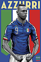 世界杯32强Italy 意大利专属海报出炉
