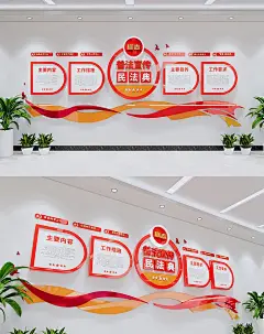 普法宣传民法典文化墙海报