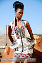 Can't find original image, but this is fab! African Fashion #2dayslook #AfricanFashion #nice www.2dayslook.nl